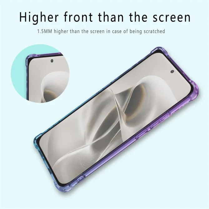 Coque Motorola Edge 70 Pro Transparente Bicolore