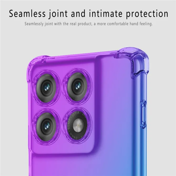 Coque Motorola Edge 70 Pro Transparente Bicolore