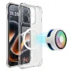 Coque Motorola Edge 70 Pro Magnétique Airbag Coins Renforcés Transparente