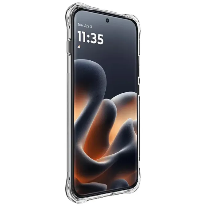 Coque Motorola Edge 70 Pro Magnétique Airbag Coins Renforcés Transparente