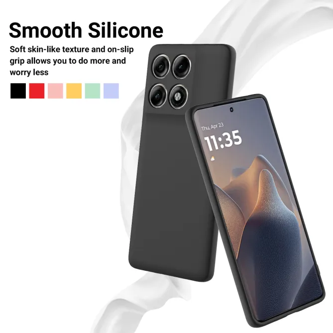 Coque Motorola Edge 70 Pro Puro silicone liquide
