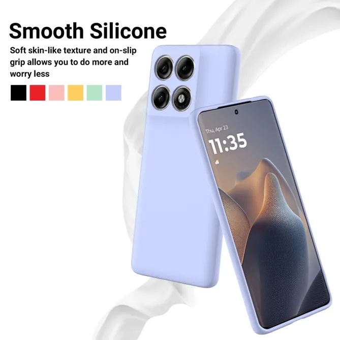 Coque Motorola Edge 70 Pro Puro silicone liquide