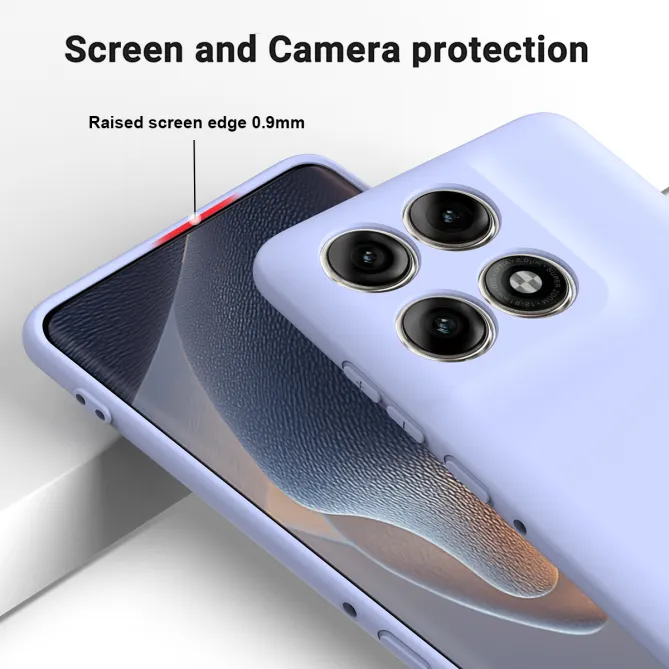 Coque Motorola Edge 70 Pro Puro silicone liquide
