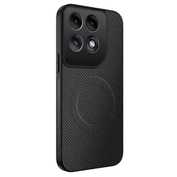 Coque Motorola Edge 70 Pro Magnétique Style Fibre de Carbone