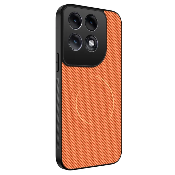 Coque Motorola Edge 70 Pro Magnétique Style Fibre de Carbone