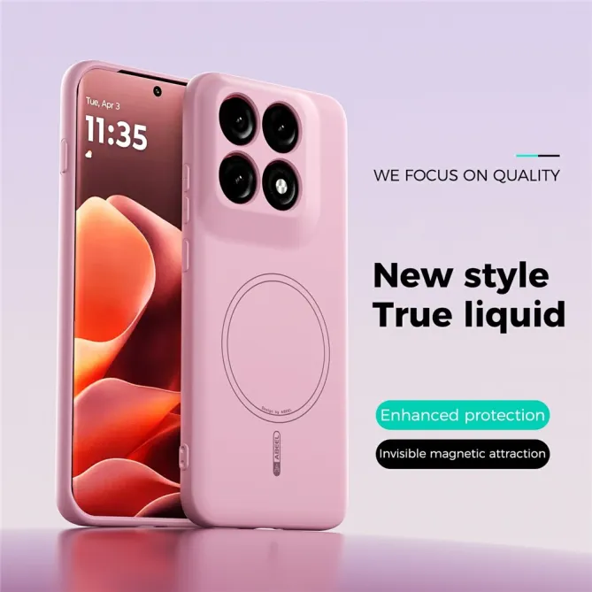 Coque Motorola Edge 70 Pro Silicone Liquide Magnétique