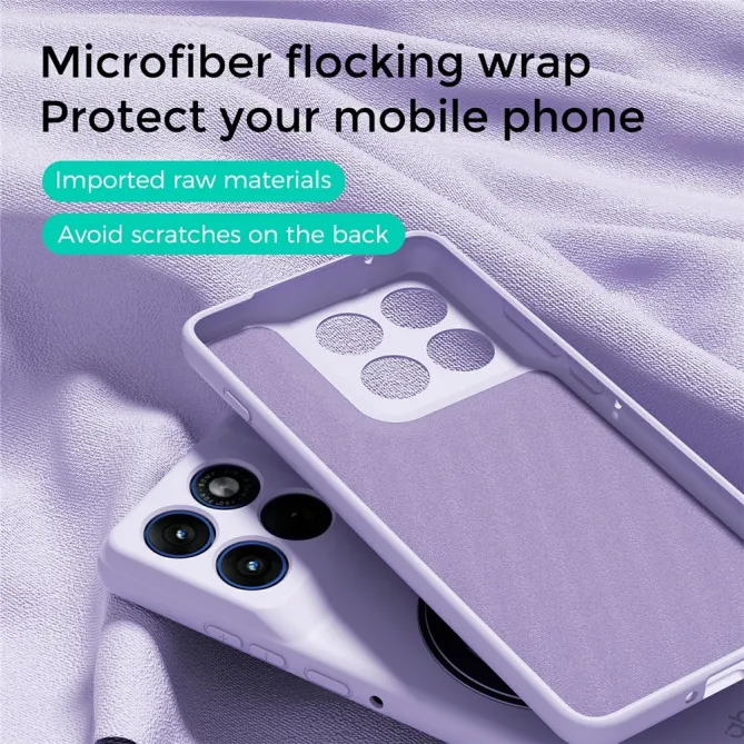 Coque Motorola Edge 70 Pro Silicone Liquide Anneau Béquille Magnétique