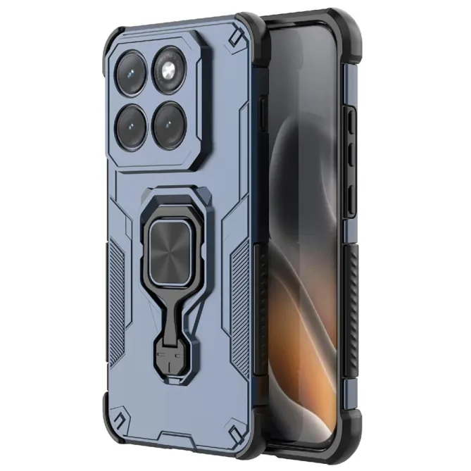 Coque Motorola Edge 70 Pro Antichoc Anneau Zinc Rotatif