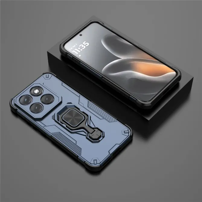 Coque Motorola Edge 70 Pro Antichoc Anneau Zinc Rotatif