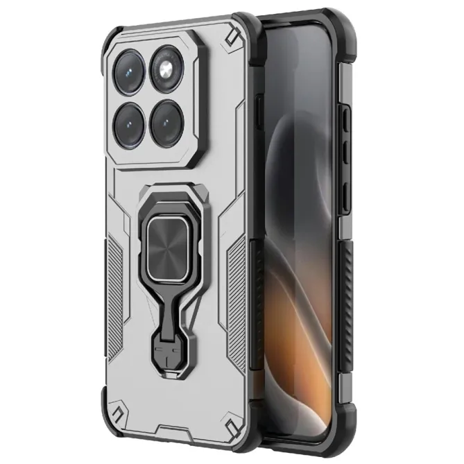 Coque Motorola Edge 70 Pro Antichoc Anneau Zinc Rotatif