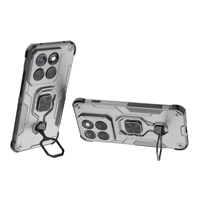 Coque Motorola Edge 70 Pro Antichoc Anneau Zinc Rotatif