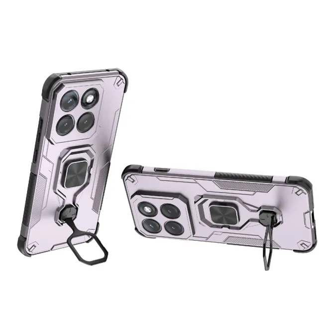 Coque Motorola Edge 70 Pro Antichoc Anneau Zinc Rotatif