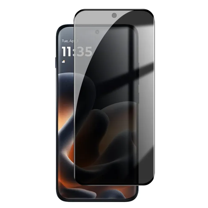 Verre Trempé Anti-Espion Motorola Edge 70 Pro Confidentialité Intégrale