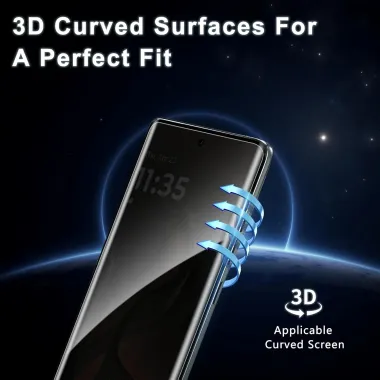 Verre Trempé Anti-Espion Motorola Edge 70 Pro Confidentialité Intégrale