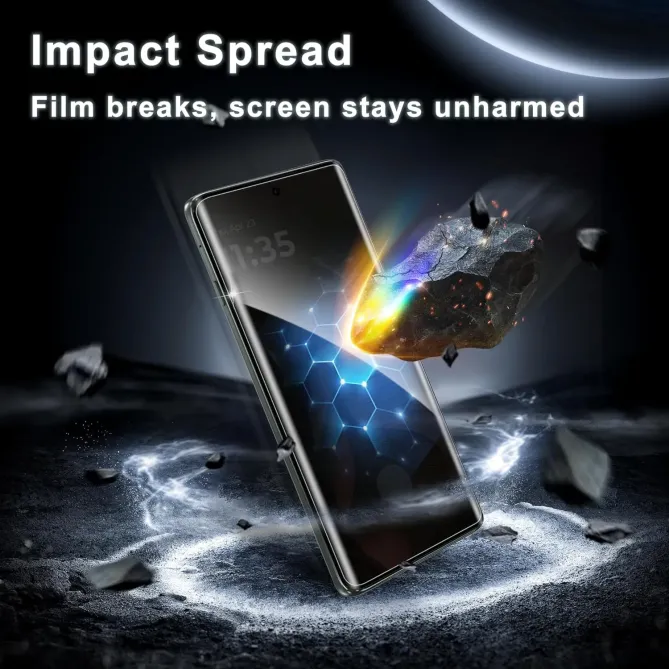 Verre Trempé Anti-Espion Motorola Edge 70 Pro Confidentialité Intégrale