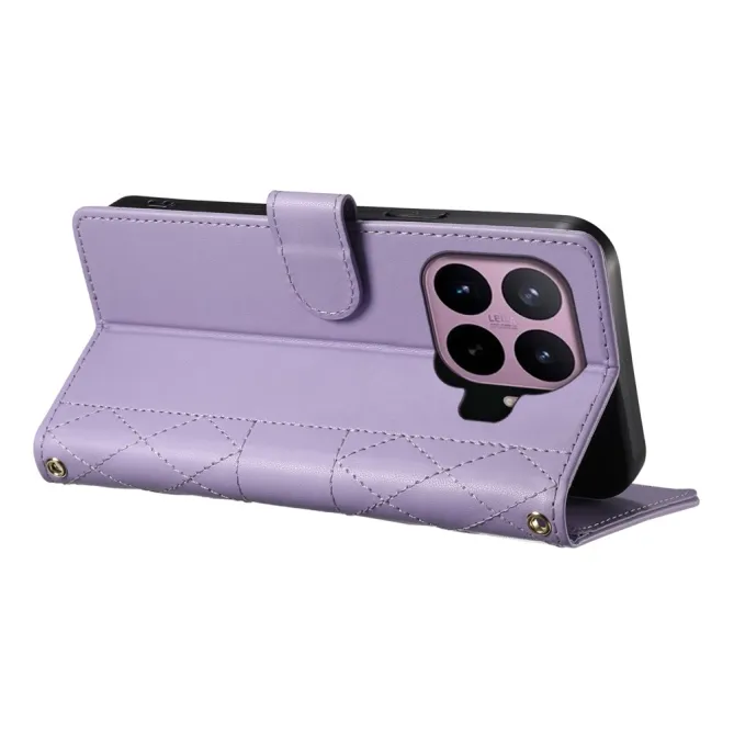 Housse Xiaomi 17T Pro Matelassée Bandoulière Amovible