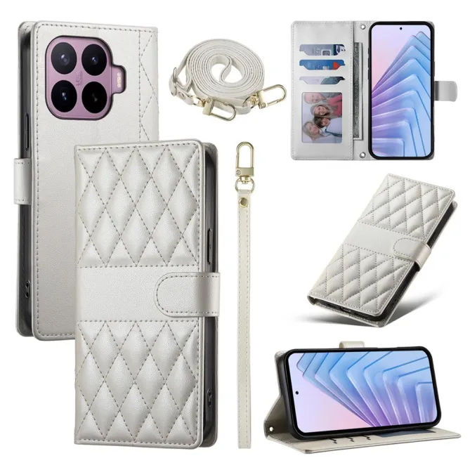 Housse Xiaomi 17T Pro Matelassée Bandoulière Amovible