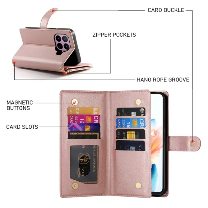Housse Xiaomi 17T Pro Portefeuille avec Bandoulière et