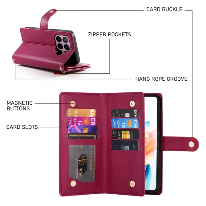 Housse Xiaomi 17T Pro Portefeuille avec Bandoulière et
