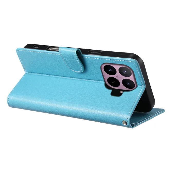 Housse Xiaomi 17T Pro Simili Cuir Rabat Magnétique Dragonne