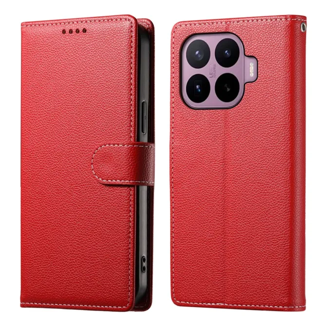 Housse Xiaomi 17T Pro Simili Cuir Rabat Magnétique Dragonne