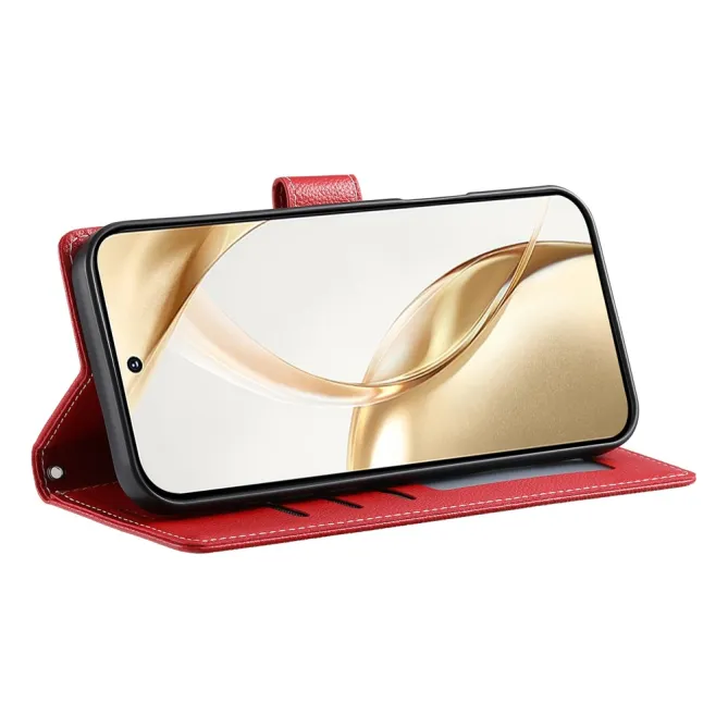 Housse Xiaomi 17T Pro Simili Cuir Rabat Magnétique Dragonne