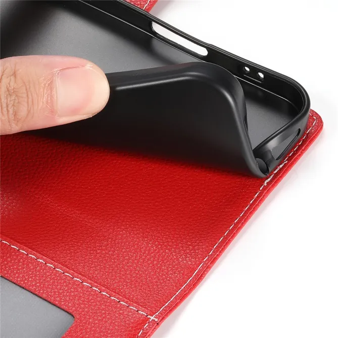 Housse Xiaomi 17T Pro Simili Cuir Rabat Magnétique Dragonne