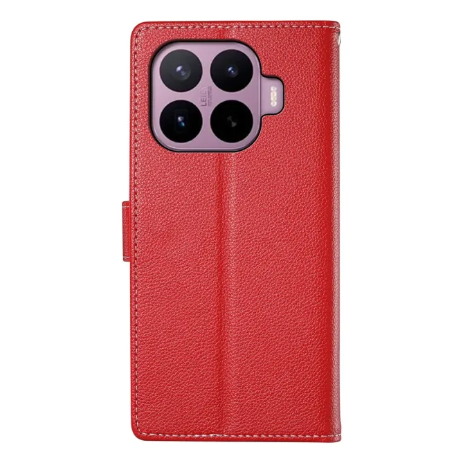 Housse Xiaomi 17T Pro Simili Cuir Rabat Magnétique Dragonne