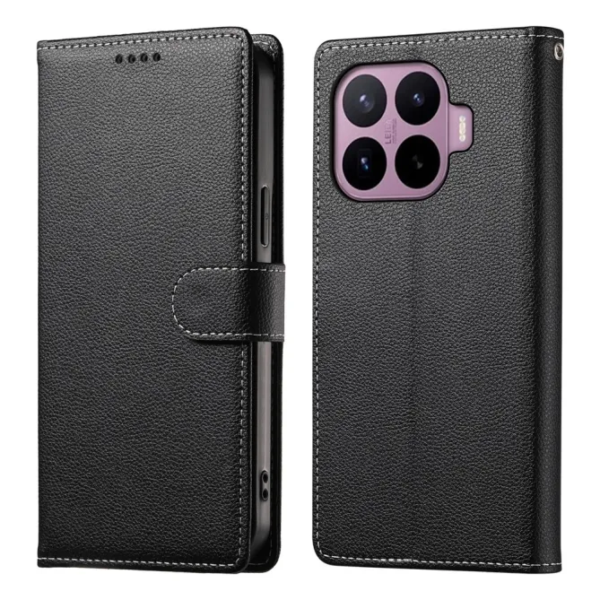 Housse Xiaomi 17T Pro Simili Cuir Rabat Magnétique Dragonne