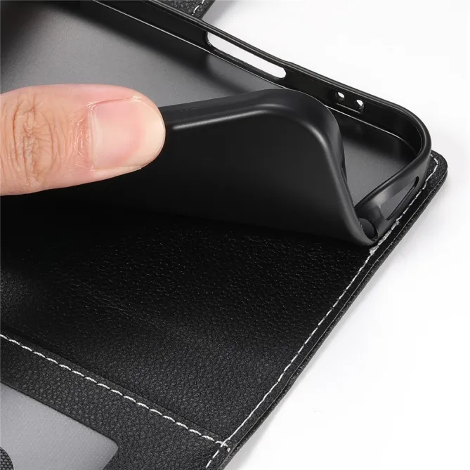 Housse Xiaomi 17T Pro Simili Cuir Rabat Magnétique Dragonne