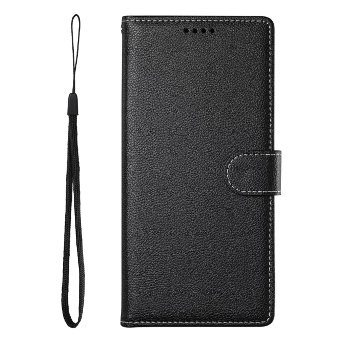 Housse Xiaomi 17T Pro Simili Cuir Rabat Magnétique Dragonne