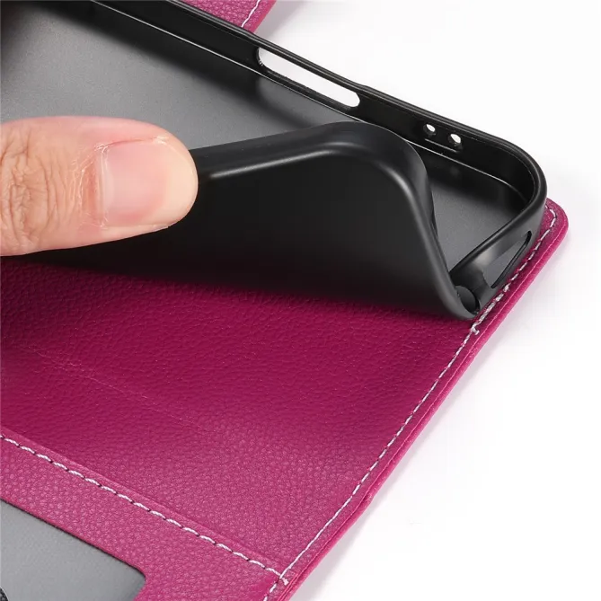 Housse Xiaomi 17T Pro Simili Cuir Rabat Magnétique Dragonne