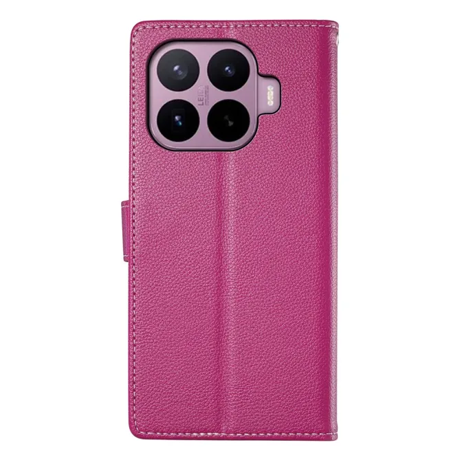 Housse Xiaomi 17T Pro Simili Cuir Rabat Magnétique Dragonne