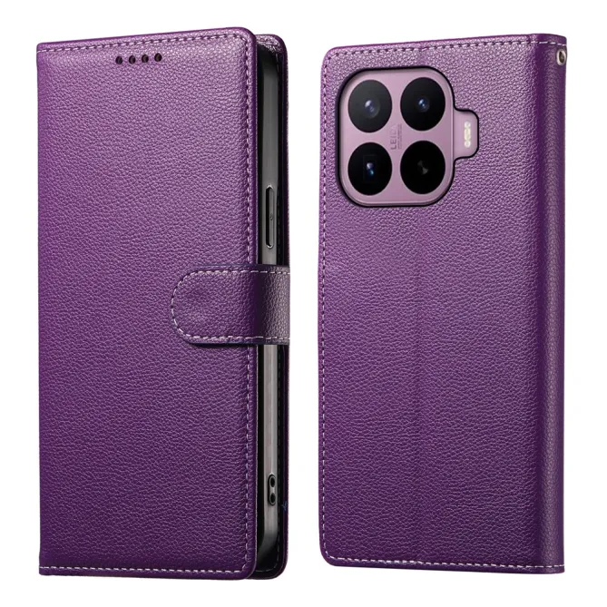 Housse Xiaomi 17T Pro Simili Cuir Rabat Magnétique Dragonne