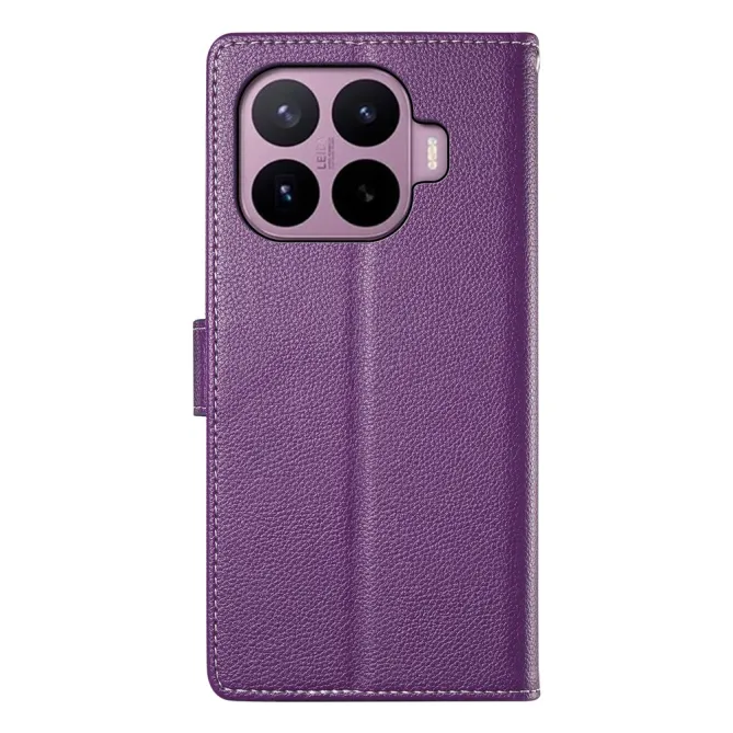 Housse Xiaomi 17T Pro Simili Cuir Rabat Magnétique Dragonne