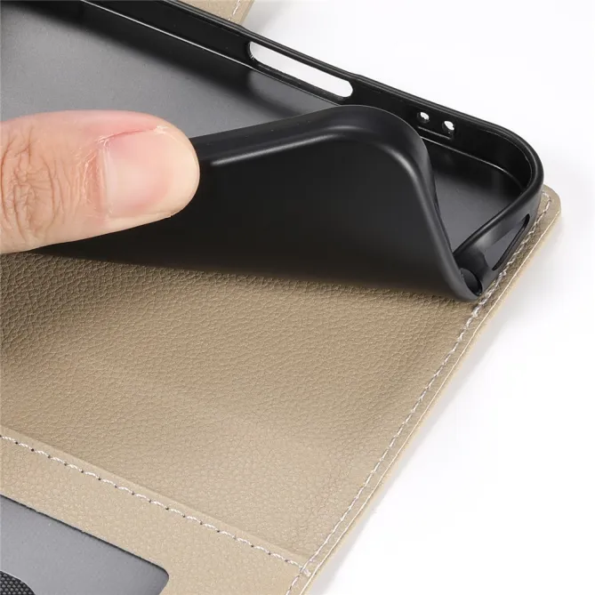 Housse Xiaomi 17T Pro Simili Cuir Rabat Magnétique Dragonne