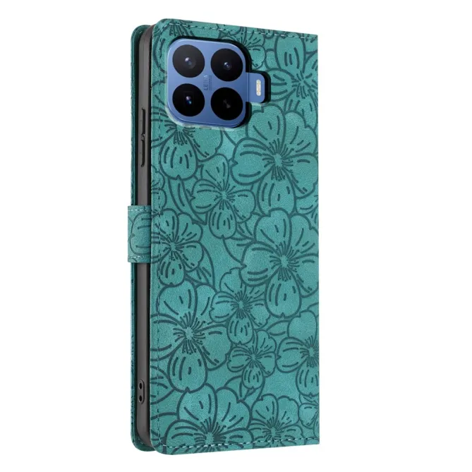 Housse Xiaomi 17T Pro Fleurs Cerisier Dragonne