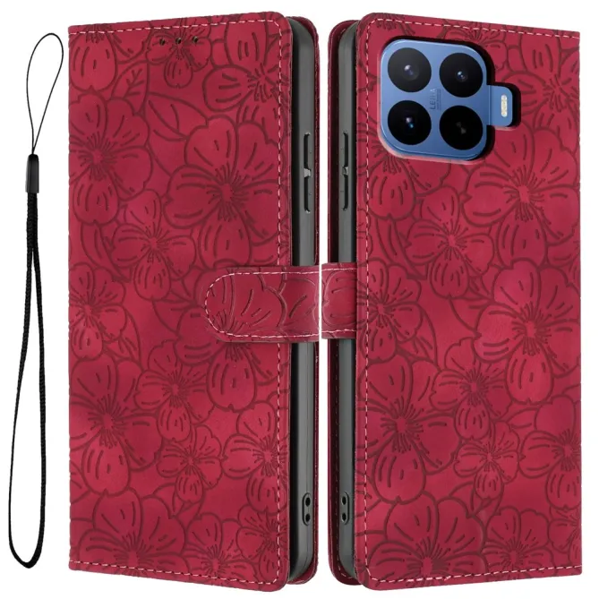 Housse Xiaomi 17T Pro Fleurs Cerisier Dragonne