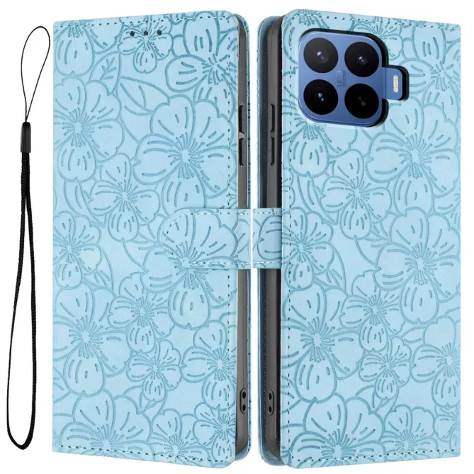 Housse Xiaomi 17T Pro Fleurs Cerisier Dragonne