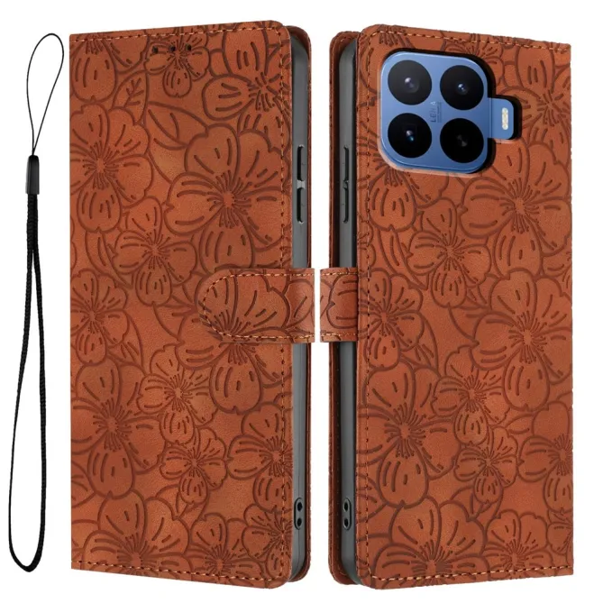 Housse Xiaomi 17T Pro Fleurs Cerisier Dragonne