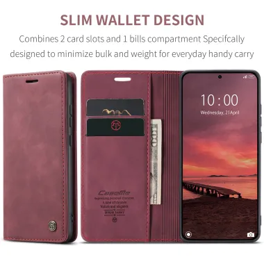 Housse Xiaomi 17T Pro Effet Cuir Rétro Suédé