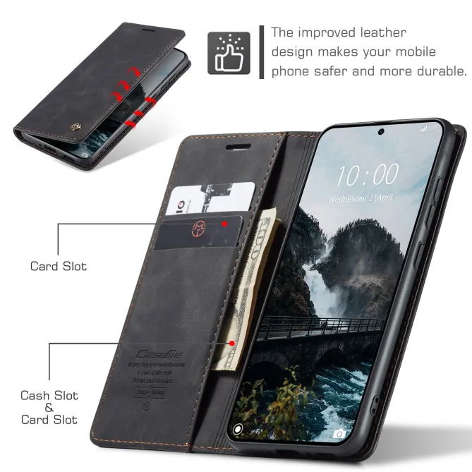 Housse Xiaomi 17T Pro Effet Cuir Rétro Suédé