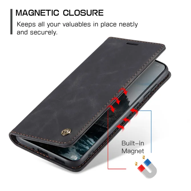 Housse Xiaomi 17T Pro Effet Cuir Rétro Suédé
