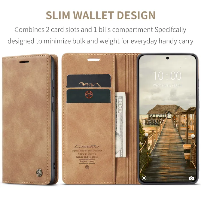 Housse Xiaomi 17T Pro Effet Cuir Rétro Suédé