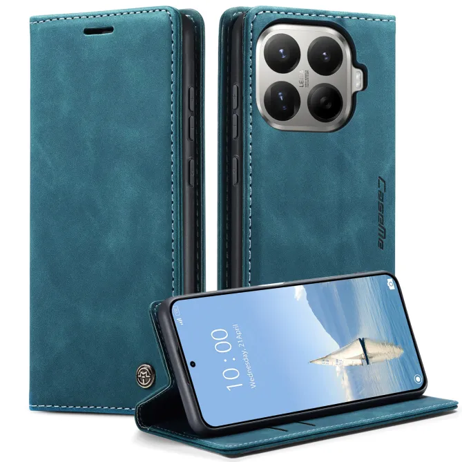 Housse Xiaomi 17T Pro Effet Cuir Rétro Suédé