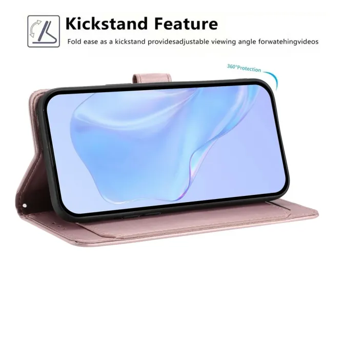 Housse Xiaomi 17T Pro Portefeuille Multi-Cartes Dragonne