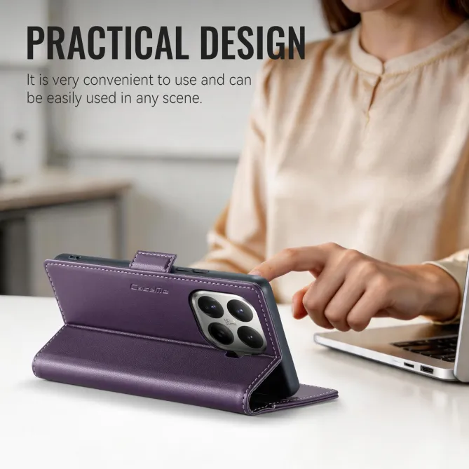 Housse Xiaomi 17T Pro CaseMe RFID Double Aimant