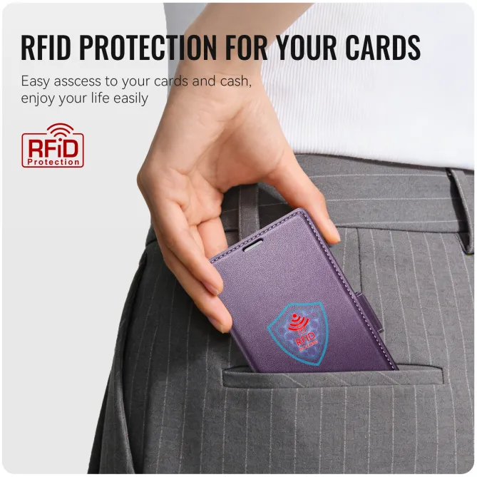 Housse Xiaomi 17T Pro CaseMe RFID Double Aimant