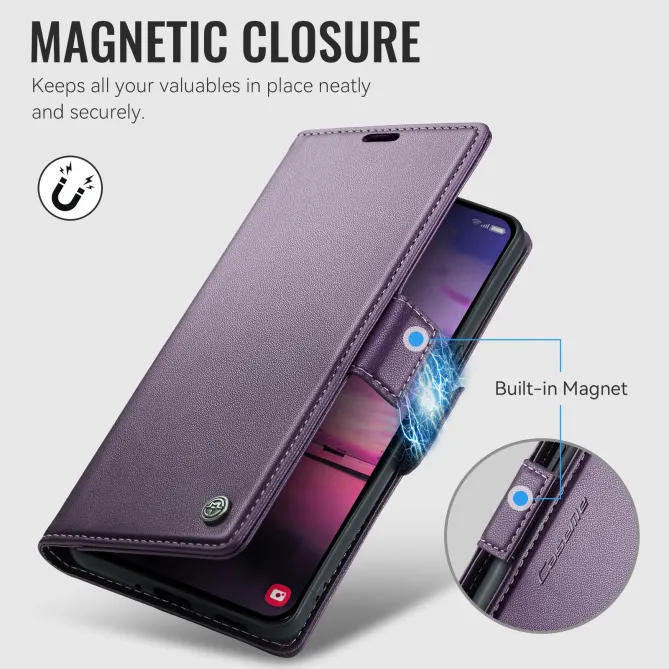 Housse Xiaomi 17T Pro CaseMe RFID Double Aimant