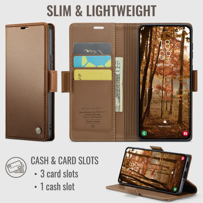 Housse Xiaomi 17T Pro CaseMe RFID Double Aimant